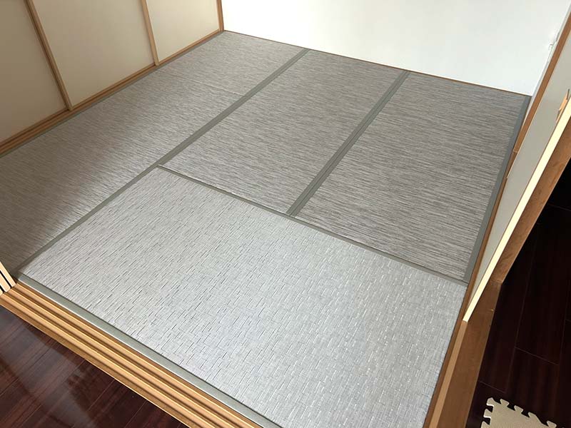 モダン耐久畳施工事例和室